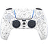White Speckle PS5 Controller Skin